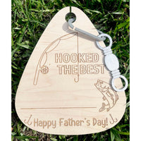 Father's Day Fishing Lure Sign - Glowforge