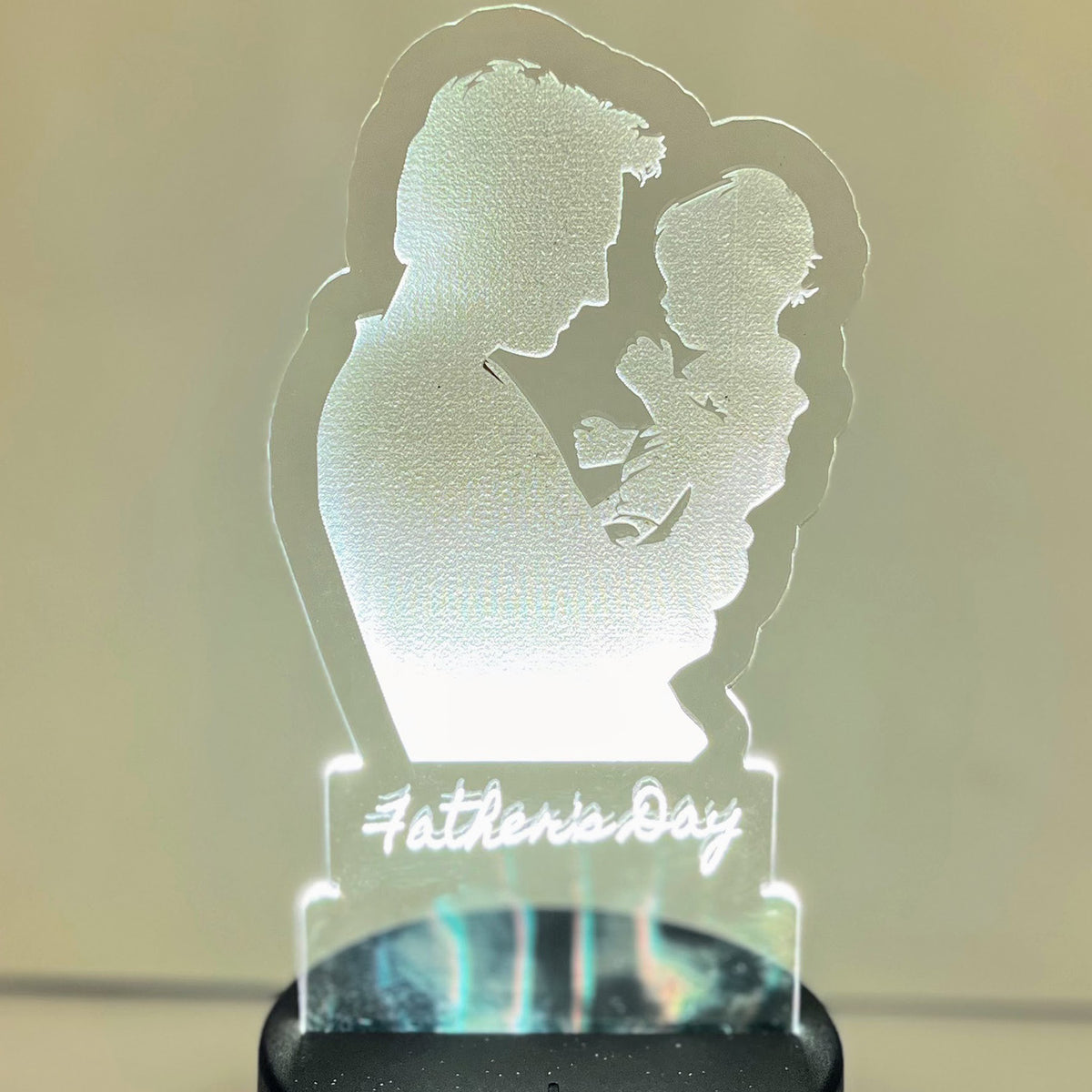 Father's Day "Dad & Child" LED Nightlight Insert #2