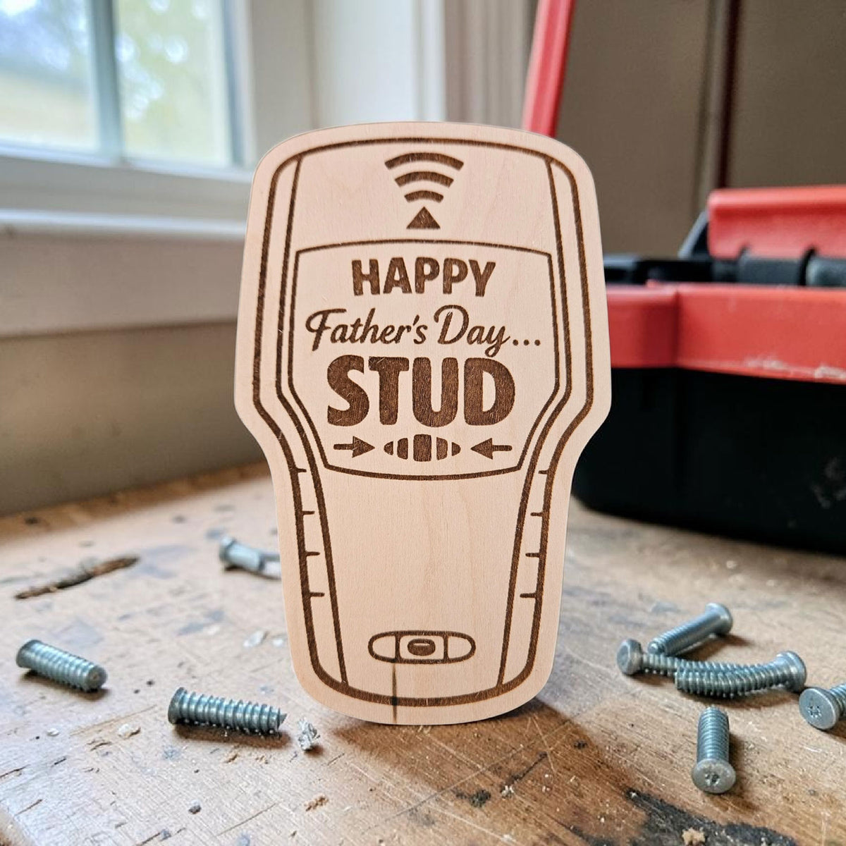 Father's Day Stud Design - Glowforge