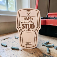 Father's Day Stud Design - Glowforge
