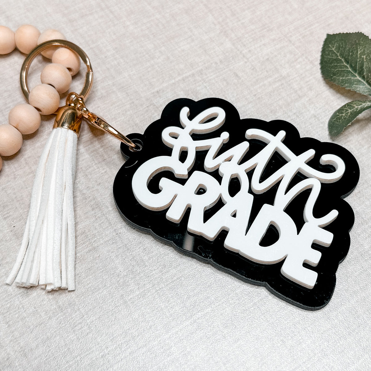 Fifth Grade Layered Keychain or Bag Tag – Glowforge Shop