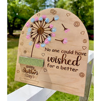 Fingerprint Appreciation Flower - Glowforge