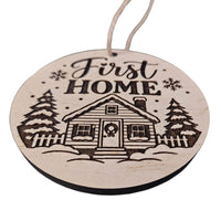 First Home Christmas Ornament - Glowforge
