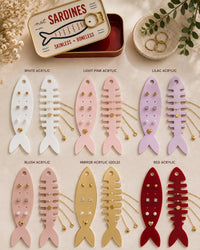 Fish Earring and Necklace Holder - Glowforge