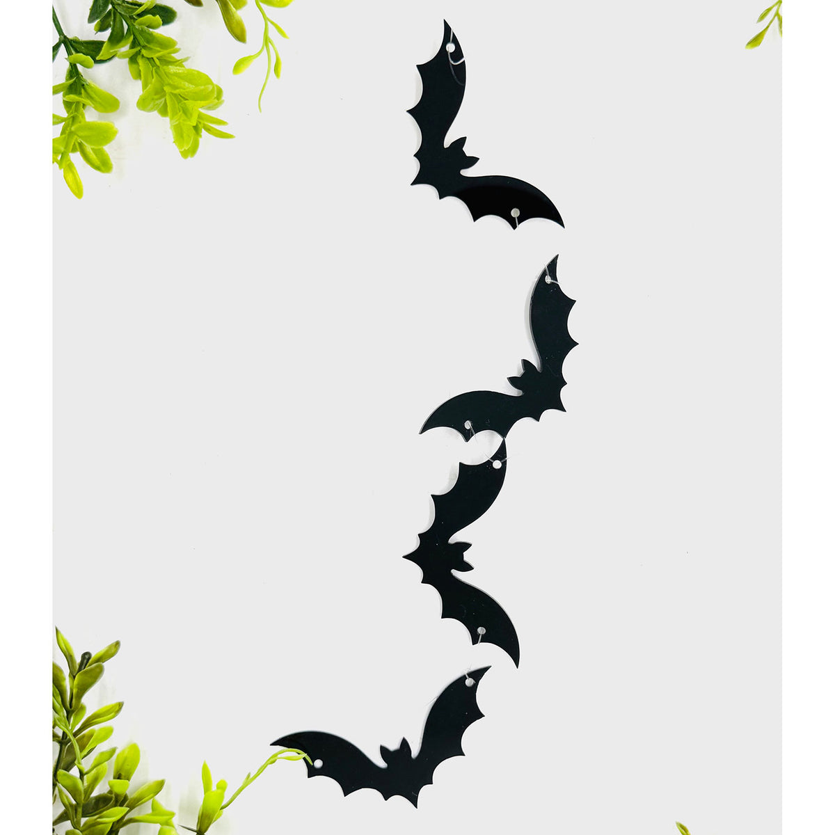 Flight of the Bats Halloween Banner Garland - Glowforge