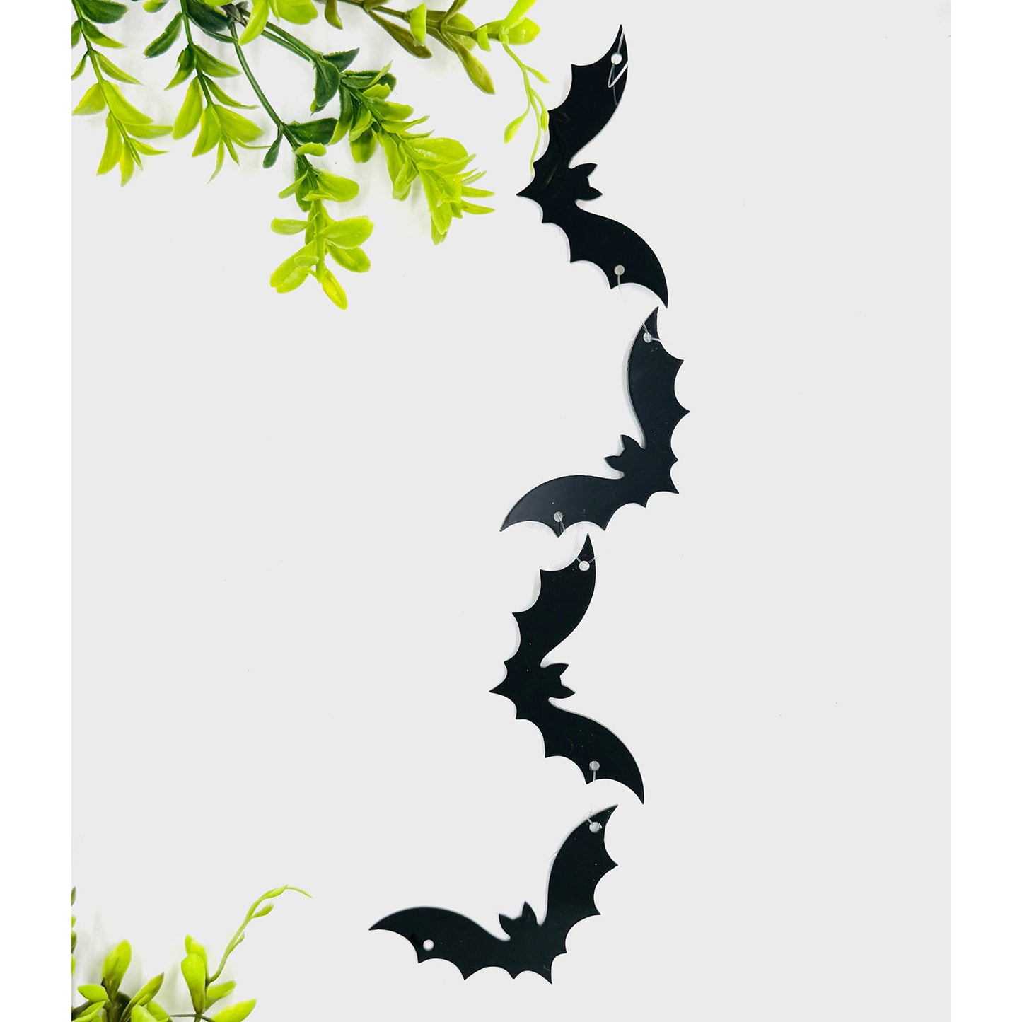 Flight of the Bats Halloween Banner Garland - Glowforge