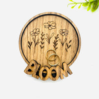 Floral Bloom Trinket Ring Dish - Glowforge