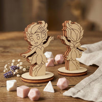 Flower Fairy Girl - Tabletop Fantasy Character - Glowforge