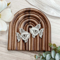 Folk Art Fish Earrings - Glowforge