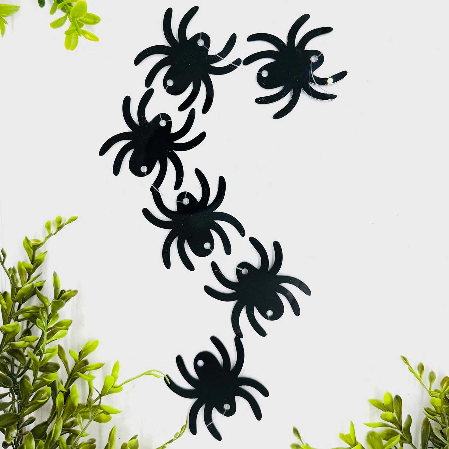 Follow the Spiders Halloween Banner Garland - Glowforge