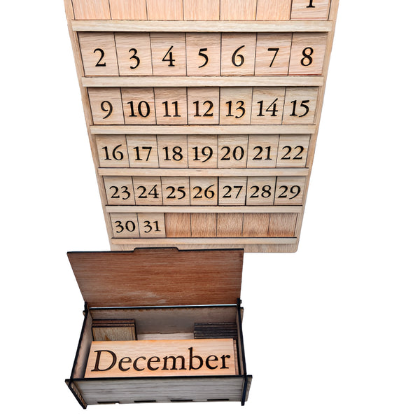 Forever Calendar with Accessories Box – Glowforge Shop