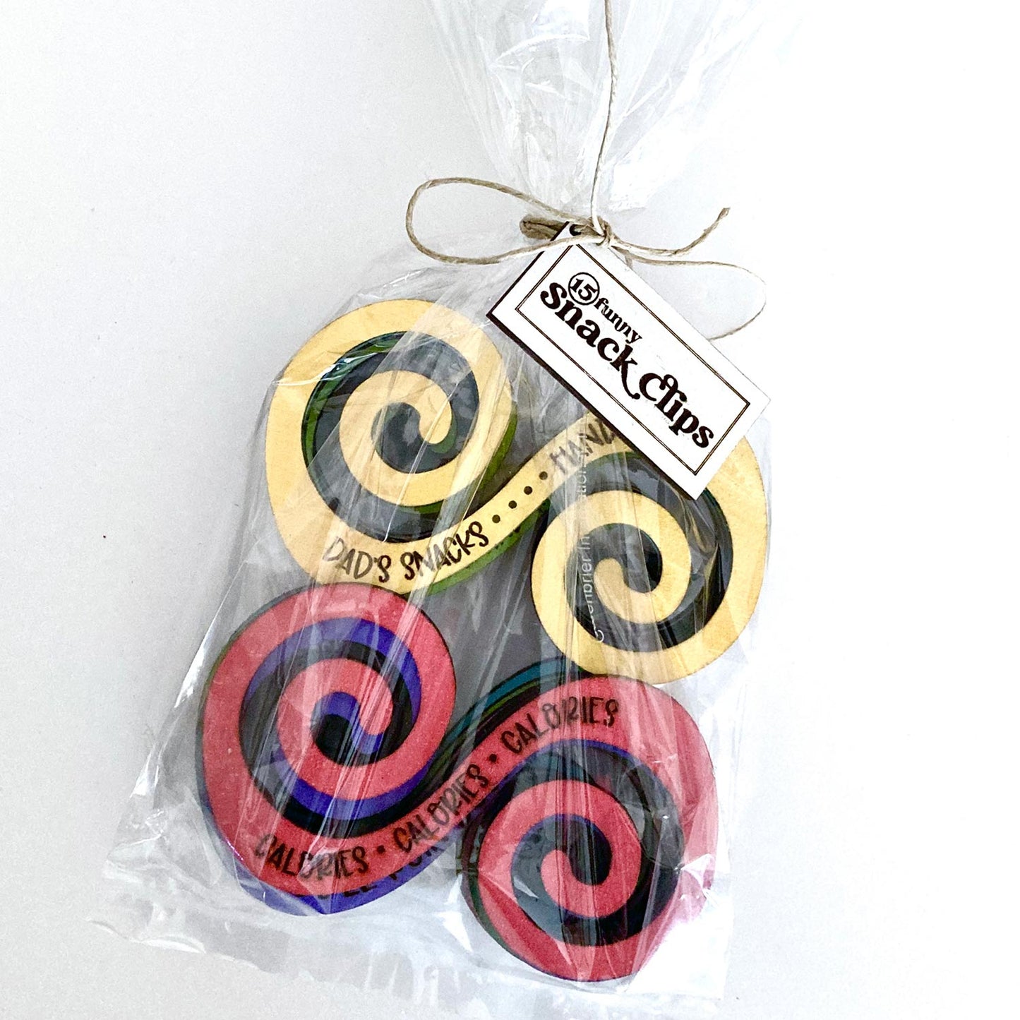 Funny Snack Bag Clips (Set of 15) - Glowforge