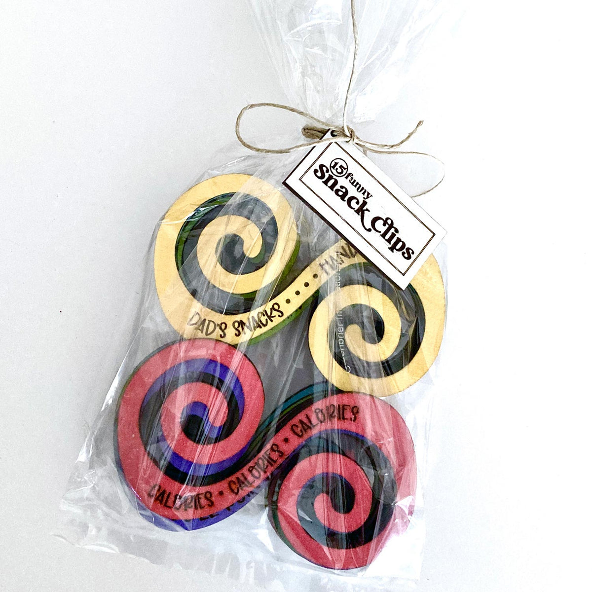 Funny Snack Bag Clips (Set of 15) - Glowforge