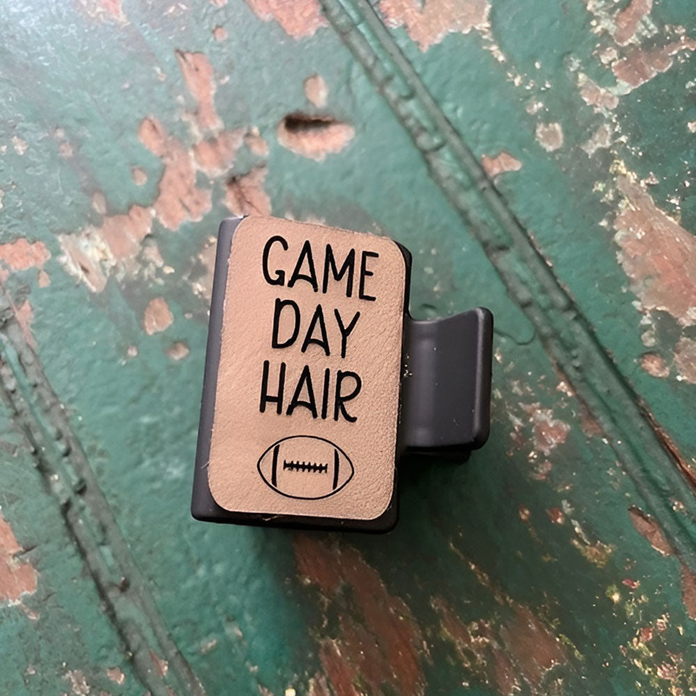 Game Day Small Hair Clip - Glowforge