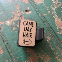 Game Day Small Hair Clip - Glowforge