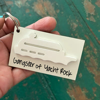 Gangster of Yacht Rock Keychain - Glowforge