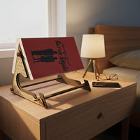Geometric Book Rest or Tablet Stand with Matching Page Holder - Glowforge