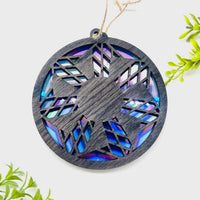 Geometric CD / DVD Suncatcher #4 - Glowforge