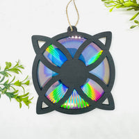 Geometric CD / DVD Suncatcher #6
