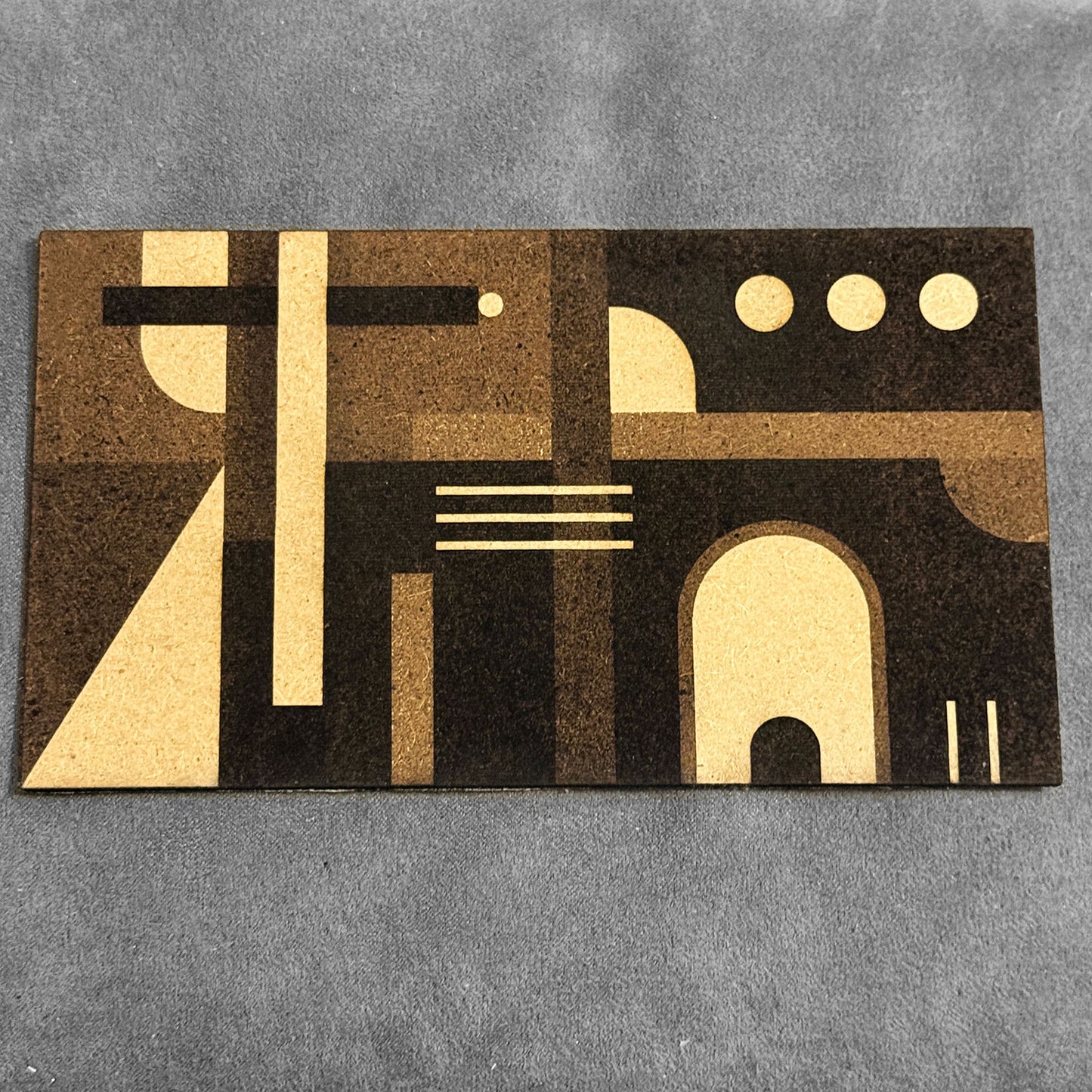 Geometric Collage Art - Glowforge