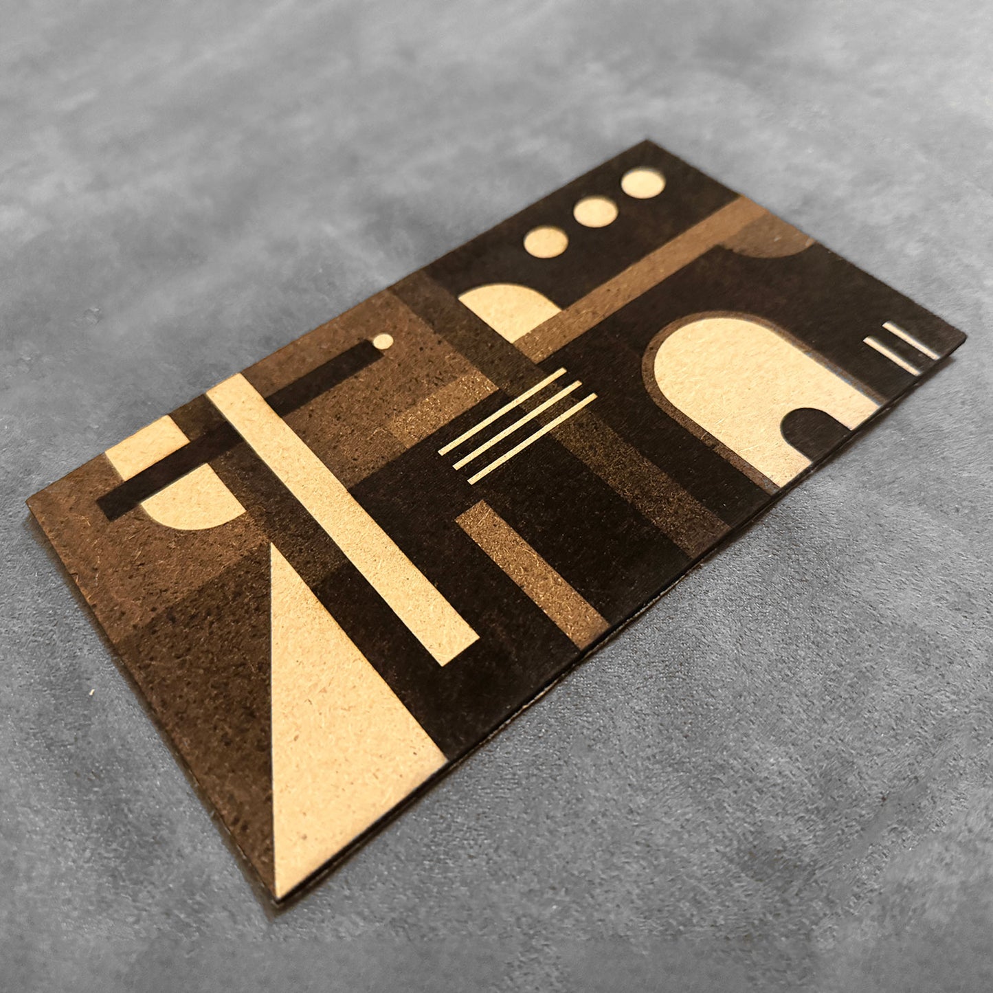 Geometric Collage Art - Glowforge