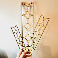 Geometric Plant Trellis Style #1 (Set of 3) - Glowforge