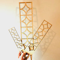 Geometric Plant Trellis Style #3 (Set of 3) - Glowforge