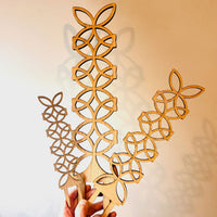 Geometric Plant Trellis Style #4 (Set of 3)  - Glowforge