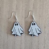 Ghost Dangle Earrings - Glowforge