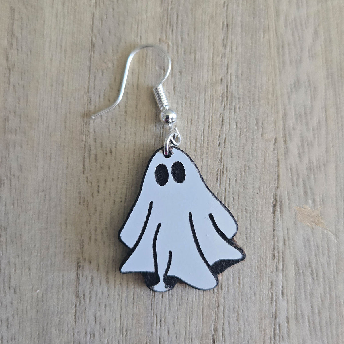 Ghost Dangle Earrings - Glowforge