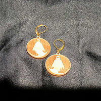 Ghost Earring Pendants - Glowforge