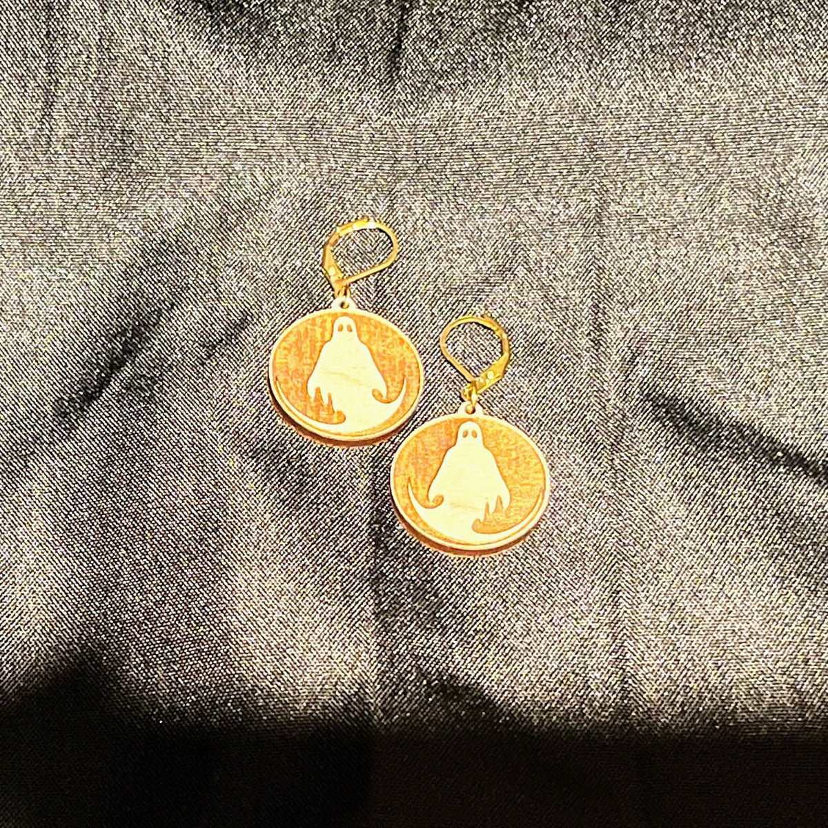 Ghost Earring Pendants - Glowforge