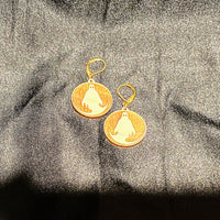 Ghost Earring Pendants - Glowforge
