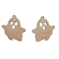 Ghost Earrings - Glowforge