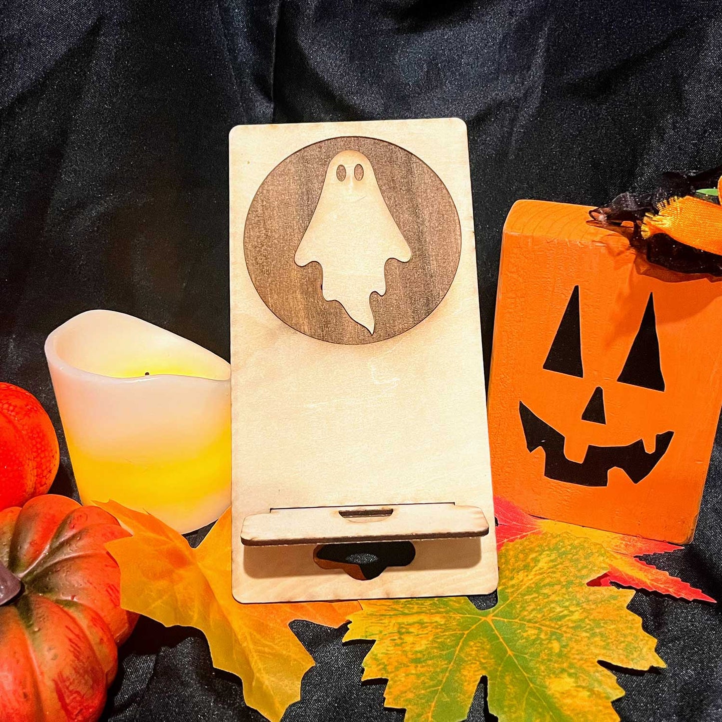 Ghost Halloween Phone Stand