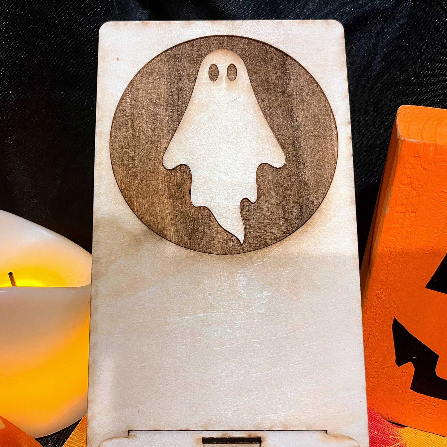 Ghost Halloween Phone Stand