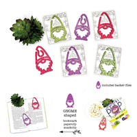 Gnome Shaped Bookmark with Card Backer - Paperclip - Snack Bag Closure - Glowforge