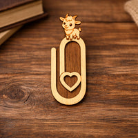 Goat Paperclip Bookmark - Glowforge