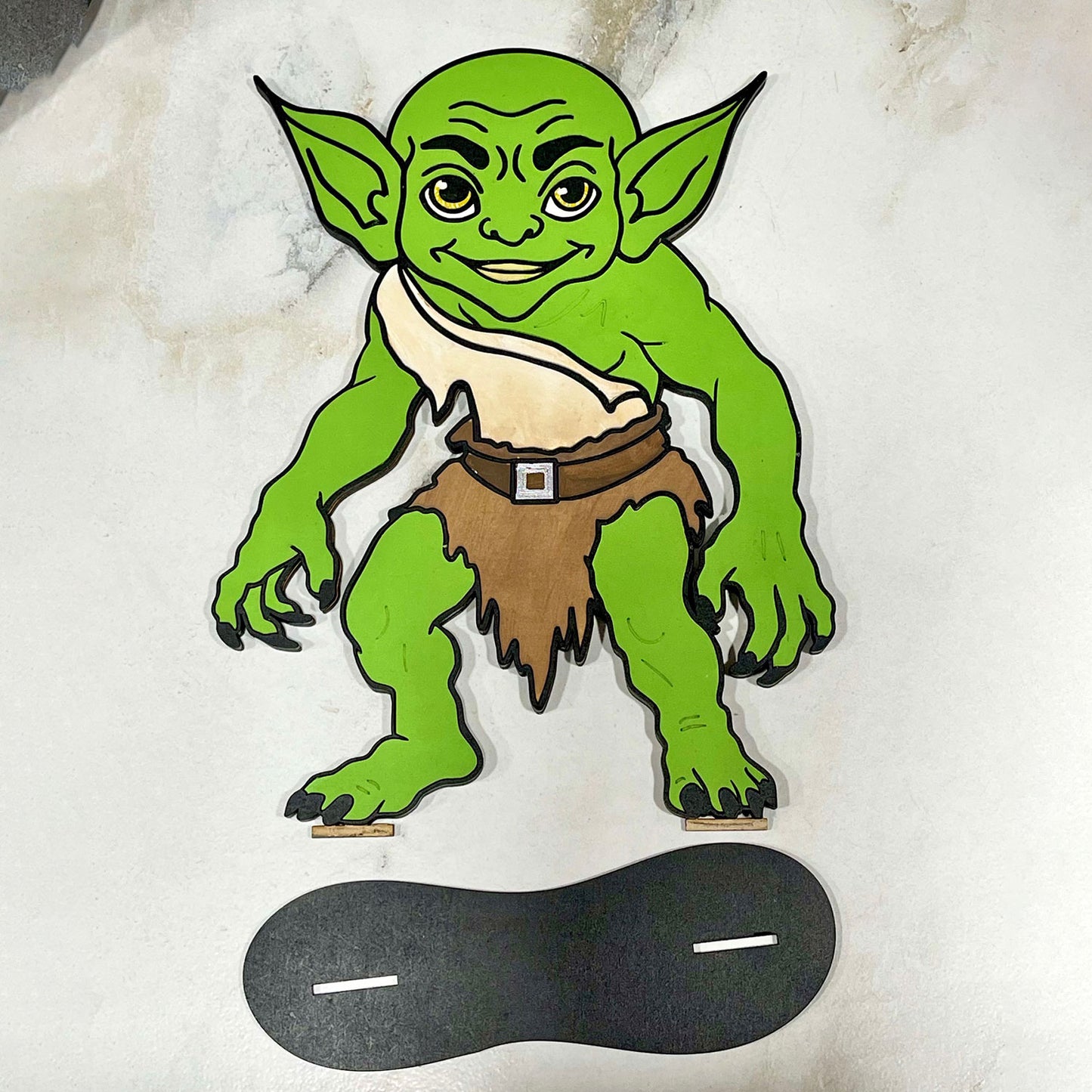 Goblin Halloween Stand - Glowforge 