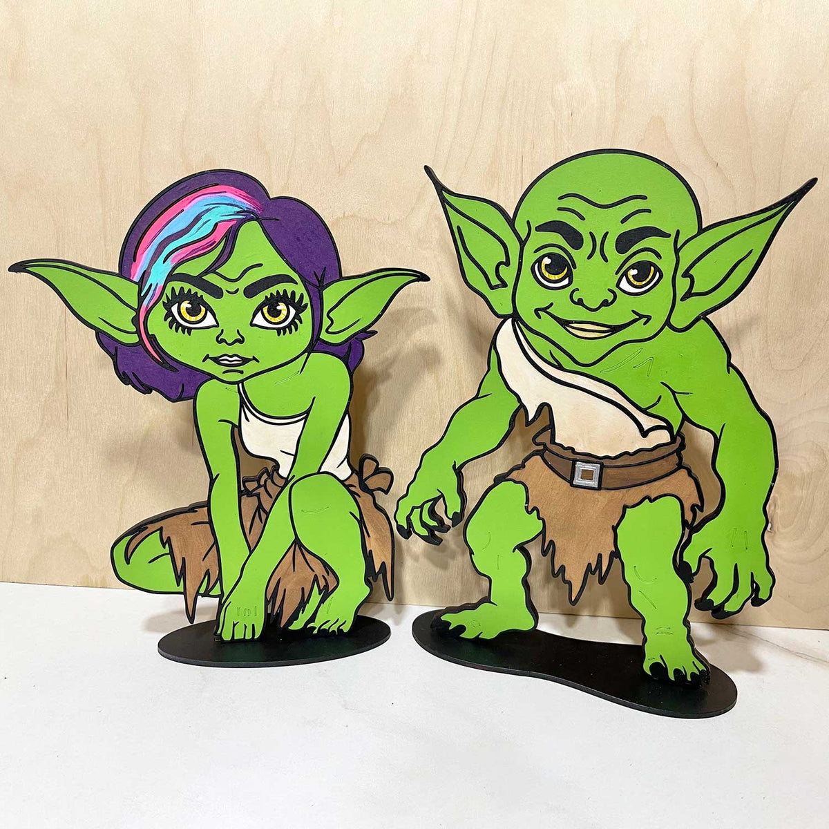 Goblin Halloween Stand - Glowforge