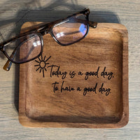 Good Day Tray Quote - Glowforge