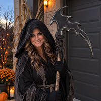 Gothic Grim Reaper Scythe Halloween 3-Layers Prop - Glowforge