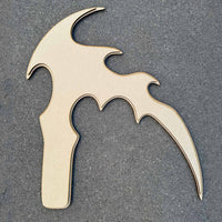 Gothic Grim Reaper Scythe Halloween 3-Layers Prop - Glowforge