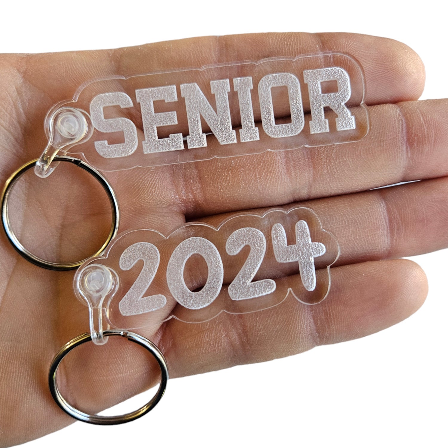 Graduate Keychains (Set of 2) – Glowforge Shop