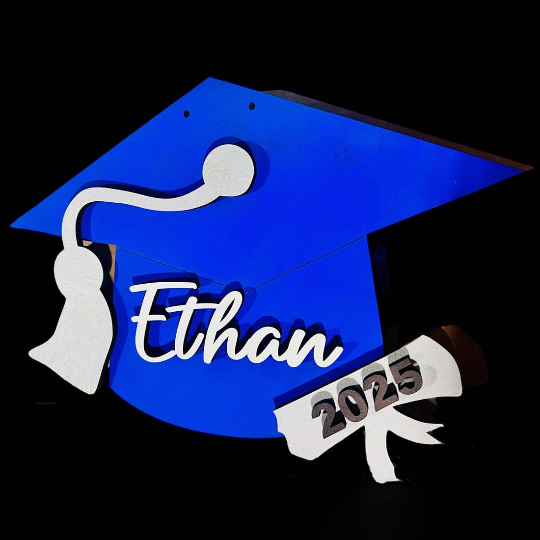 Personalizable Graduation Cap with Tassel – Glowforge Shop