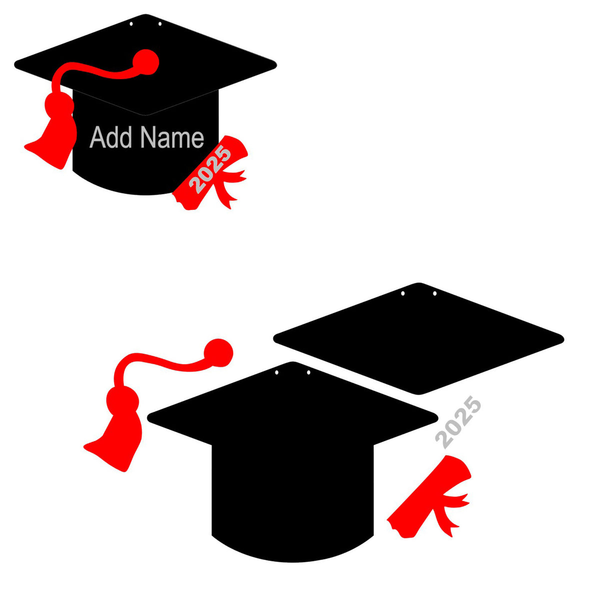 Personalizable Graduation Cap with Tassel โ Glowforge Shop