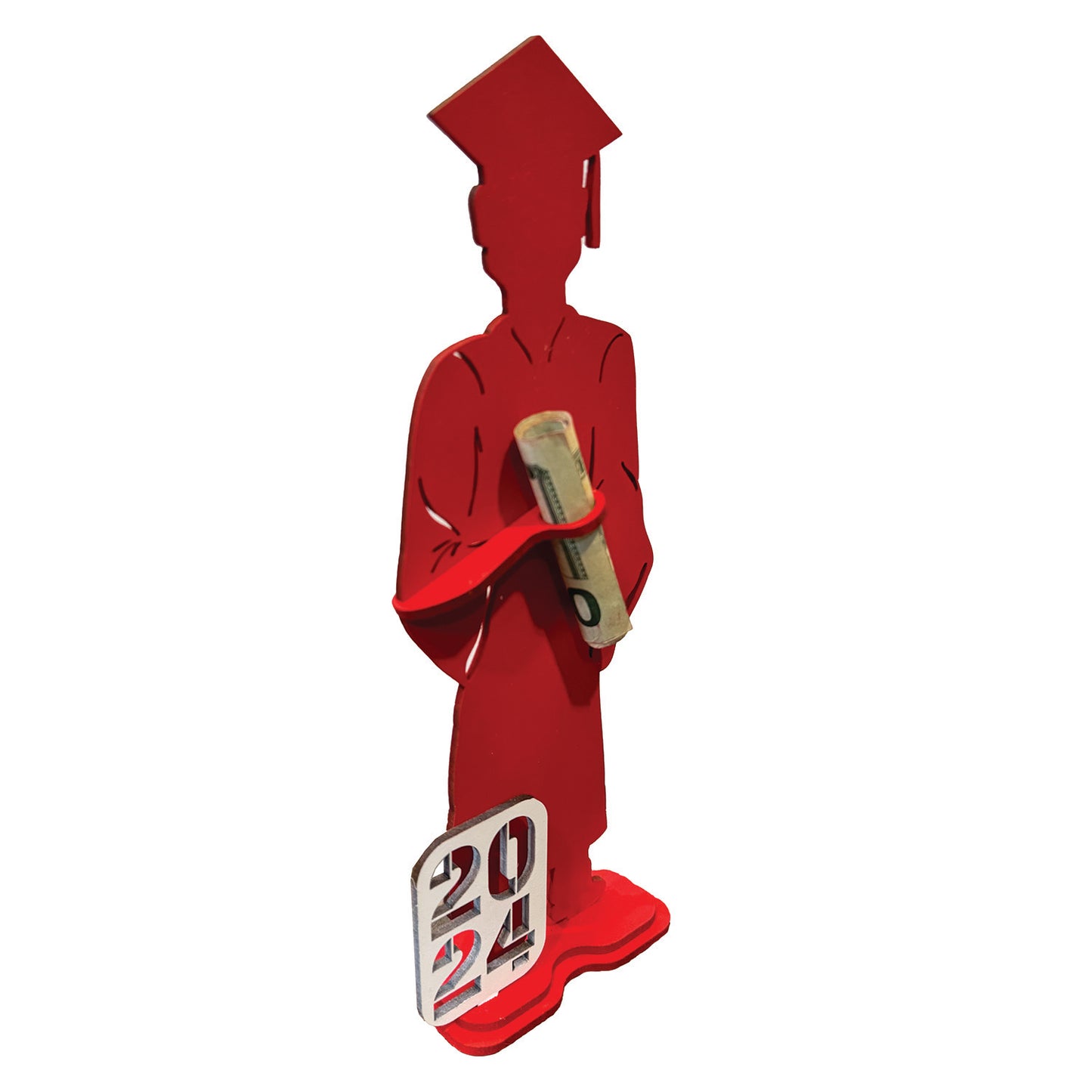 Graduation Money Holder Silhouette (Medium Proofgrade)