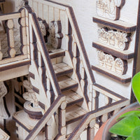 Greenhouse Flower Shop Book Nook – DIY Diorama with Flowers, Plants & Girl Figure - Glowforge