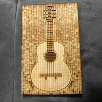 Guitar Mosaic Art - Glowforge