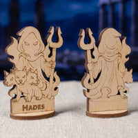 Hades Greek God of the Underworld - Tabletop Figurine, Dark Mythology Deity - Glowforge